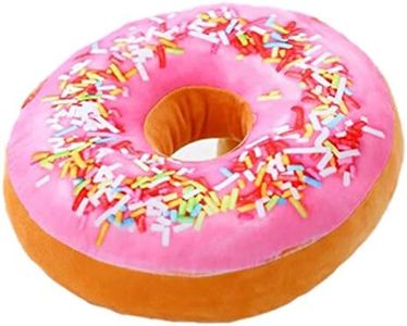 Nunubee Round Doughnut Back Stuffed Cushion Throw Pillow Plush Play Toy Doll For Office Chair Car Seat 6