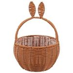 Rattan Bunny Woven Baskets, Easter 