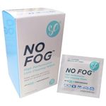 SO No Fog Lens Wipes for Glasses - 30 Pack of High-Performance Spectacle Wipes - Anti Fog Glasses Cleaner, Individually Wrapped, Pre Moistened and Suitable For All Lenses