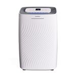 Dehumidifiers for Home 20L with Active Carbon Air Filter, Smart LCD Touch Control, Continuous Drain Option, Laundry Dry Mode, and 24-Hour Timer Energy Efficient Mould Remover – by Ventilize