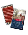 Derwent Colored Drawing Pencils, 5-Millimeter Core, Metal Tin, 12 Count