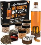 Whiskey Making Kit Complete - Craft Your Own Flavor of Whiskey - Bourbon Gifts for Men - Whiskey Infusion Kit - Whisky Gifts for Men Unique - Gifts for Husband Birthday Unique