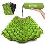 POWERLIX Camping Mat Inflatable Sleeping Mat - Ultralight Sleeping Pad, Compact & Lightweight Camping Mattress for Backpacking, Hiking,Outdoor - Airpad,Inflating Bag, Carry Bag, Repair Kit