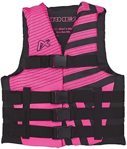 Airhead Women’s Trend Life Jacket, Coast Guard Approved, Large/X-Large, Pink