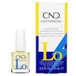 CND Lightning Cuticle Oil 15ml Formulated With Lightning Fast Absorption Technology To Instantly Moisturize Nails & Cuticles. Perfect for Dry, Brittle & Rough Nails.