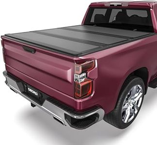 OEDRO Low-Profile Hard Tri-Fold Tonneau Cover Compatible with Chevy Silverado/GMC Sierra 2500HD 3500HD 2020-2026 6.9ft Bed w/o Multi-Flex Tailgate, One-Handed Quick Release, Drainage Design