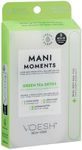 VOESH Mani Moments, Two Sets of Mani in a Box 3 Step + Nail File, Green Tea Detox, Manicure Kit, Manicure Prep, Nail Kit, Nail Care, Hand Care, Nail Supplies, Home Manicure