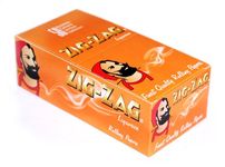 ZIG-ZAG LIQUORICE flavour GUMMED Rolling Paper box of 50