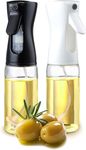 LITHINUS ENERGY (Oil Sprayers, 2 Pack Olive Oil Sprayer, 250ml Olive Oil Spray Bottle for Air Fryer, Food-Grade Oil Mister Used for Kitchen, BBQ, Salad, Baking, Roasting(Oil Spray Bottle)