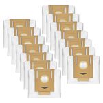 14 Pack Replacement Vacuum Bags for Ecovacs DEEBOT OZMO T8 AIVI T8 Max and Deebot N8 Pro+ N10 PLUS Robot Vacuum Cleaner