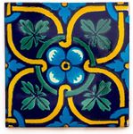 Ceramic Mexican Tile - 10.5cm- Hand