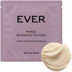 EVER Reveal 60-Pad Refill Biomimetic Peel Pads with LSR10 — Daily Exfoliating Treatment (Azelaic + Caviar Lime)