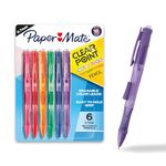 Paper Mate Clearpoint Color Lead Mechanical Pencils, 0.7mm, Assorted Colors, 6 Count (1984678)