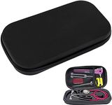 Stethoscope Case Shockproof Stethoscope Bag Travel Portable Stethoscope Carrying Case Heavy-Duty Stethoscope Storage Bag Lightweight Stethoscope Case for Nurses Doctors(Black)