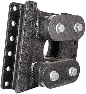GEN-Y GH-10002 Contractor Series - Torsion Flex, Channel Mount Torsion Trailer Coupler, 21K Towing, 2.4K Tongue Weight