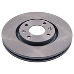 febi bilstein 21121 Brake Disc Set (2 Brake Disc) front, internally ventilated, No. of Holes 4