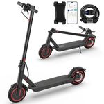 Kedaung Electric Scooter for Adults, Folding Sports Scooter, Double Braking Electric Scooters for Travelers, 8.5" Tires Electric Scooter for Adults