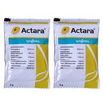 Actara, Thiamethoxam 25% WG, Insect/Pest Repellent (5g x10sachets), (Pack of 2)