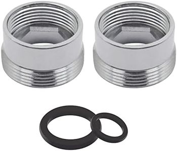 2 Pcs 18mm - 22mm Faucet Adapter Tap Aerator Connector for Bathroom Kitchen Water Purifier Faucet Adapter Faucet Aerator Water Purifier Adapter