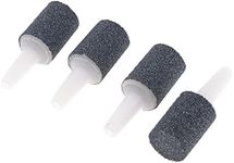 uxcell® 4 Pcs Gray 11mm x 16mm Cylinder Mini Bubble Air Stone for Aquarium