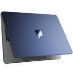 Soonjet for MacBook Pro 14 inch Case 2024-2021 M3 Pro/Max M2 M1 [Luxe Chroma, Dazzle Boldly] [Outshine Bare Beauty] Hard Case Matte Cover for Laptop Model A2992 A2918 A2779 A2442 - Midnight Blue