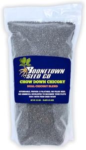 Boonetown Seed Company, Chow Down Dual Chicory - Food Plot Seeds for Deer, Premium Deer Food Plot Seed, 2.5 LB Bag - Perennial Dual Blend, Up to 4 Years of Growth, Resistant to Heat, Cold, and Drought
