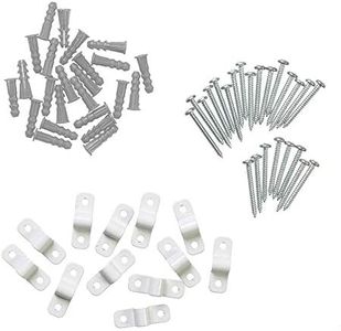 ClosetMaid 7561 Shelf Clips for Concrete Installation, 12-Pack