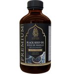 Ethiopian Black Seed Oil, Extra Strong 3.6% TQ (Nigella Sativa, Kalonji, Black Cumin Seed Oil) 100% Cold Pressed, Natural Occusing 8X Thymoquinone- Glass Bottle (8.5oz/250ml)