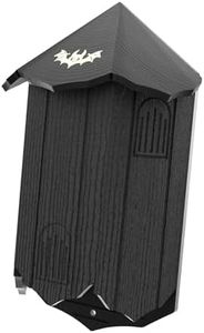Bat Houses for Outside Bat Box for Outdoors, Large Three Chamber Box Perfectly Designed to Attract Bats, Easy to Set Up, Castle Style