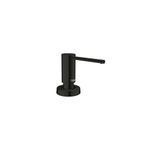 hansgrohe Focus Modern Bath and Kitchen Sink Soap Dispenser in Matte Black, 40438671