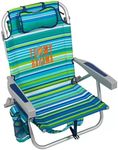 Tommy Bahama Striped Beach Chair, Aluminium, Multicolour, 70 CM