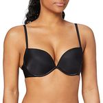 Wonderbra Women Full Effect Bra, Black, 32D