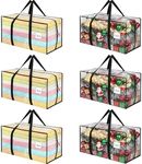 Dntorx 6 Pack 90L Moving Bags, Heav