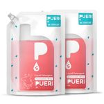 Brand Nourish Puer Natural Liquid Detergent, Advance Care, 1000Ml (Pack Of 2)| Blooming Garden | Labsa & Bleach Free| Tough On Stains & Odour, Smells Awesome, Protects Colour, Baby Safe