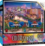 Masterpieces Colorscapes Las Vegas Living 1000 Pieces Puzzle