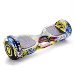 WESITO-Rugged-and-Durable-Hoverboard-with-Shock-Absorbing-Tires-for-Smooth-Rides-LED-Light-Up-Wheels-With-Bluetooth-Speaker-Portable hoverboard-With-Handle (Special Edition - Multi Color)