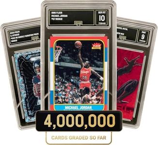 Graded Mint 9 Mystery Basketball Card | GMA Graded Basketball Card | Contains One Graded Vintage, Rookie, Legend or Current Star