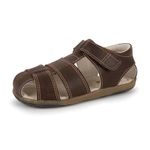 See Kai Run Unisex-Child Boys Girls Jude Iv Brown Size: 7 Toddler