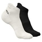 HEELIUM Bamboo Socks for Men | Ankle Length | Odour-Free & Breathable | Padded Base & Anti-bacterial | 3X Softer than Cotton Socks