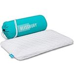 BLISSBURY 6.5cm Ultra Thin Pillow for Sleeping | Premium Memory Foam Flat Pillow for Stomach Sleeping | for Back & Stomach Sleeper | Certified Foam for Neck and Back Support | Removable Case