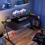 Luxsuite L Shaped Gaming Desk with 