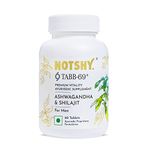 TABB-69 Notshy| Ayurvedic Supplement With Ashwagandha, Kaunch Beej Safed Musli Extracts, Supports Energy, Stamina & Performance | 1 Bottle Of 60 Tablets.