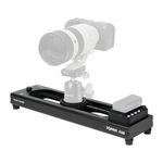 Accsoon Toprig Camera Slider, 16''/40cm Motorized Video Slider with Speed Control Knob, APP Supported-Video Mode/Time-Lapse/Loop Mode, 20 ° Panorama, Easy to Install