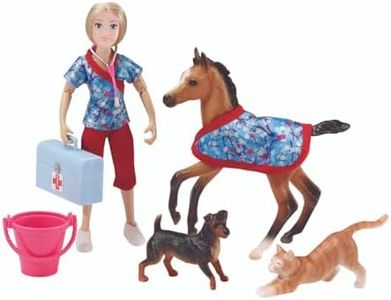 Breyer Classics Day at The Vet Doll & Animals Set (1:12 Scale)