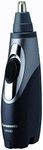 Panasonic ER430 Nose and Ear Hair Trimmer with Vacuum Cleaning System, Black, 180 Grams