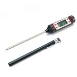 Waterproof Digital Thermometer for BBQ Meat Water Milk Oil Liquid, with Protective Cover Temp:-50~300℃ With 3 Month warranty