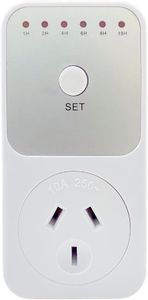 Plug-in Digital Timer Switch 240V 10A - Electric Countdown Power Socket for Appliance Automation