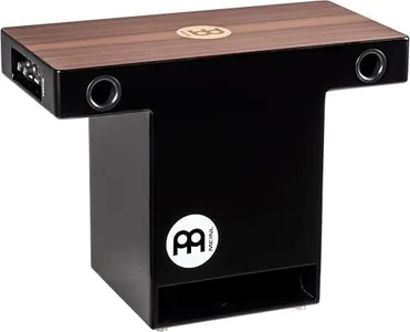 Meinl Pickup Slaptop Cajon Box Drum with Internal Snares and Forward Projecting Sound Ports -NOT MADE IN CHINA - Walnut Playing Surface, 2-YEAR WARRANTY (PTOPCAJ2WN)