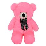 DRYPHON Teddy Bear 3 Feet for Girls and Boys | Teddy Bear with Neck Bow Stuffed Toy | Teddy Bear Soft Toys for Kids | Birthday Gifts for Girls/Husband/Wife/Girlfriend - Teddy Bear (Pink)