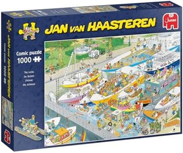 Jumbo Jan Van Haasteren The Locks Jigsaw Puzzle (1000 Pieces)
